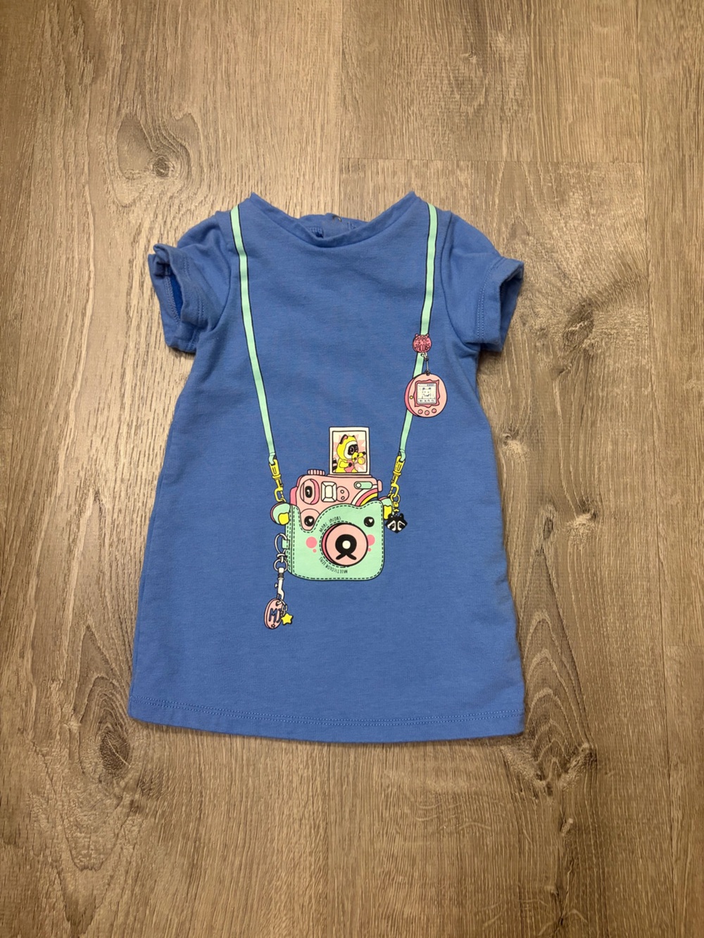 Baby Girl's Little Marc Jacobs Blue Dress- Size 6 Months- Pre-owned